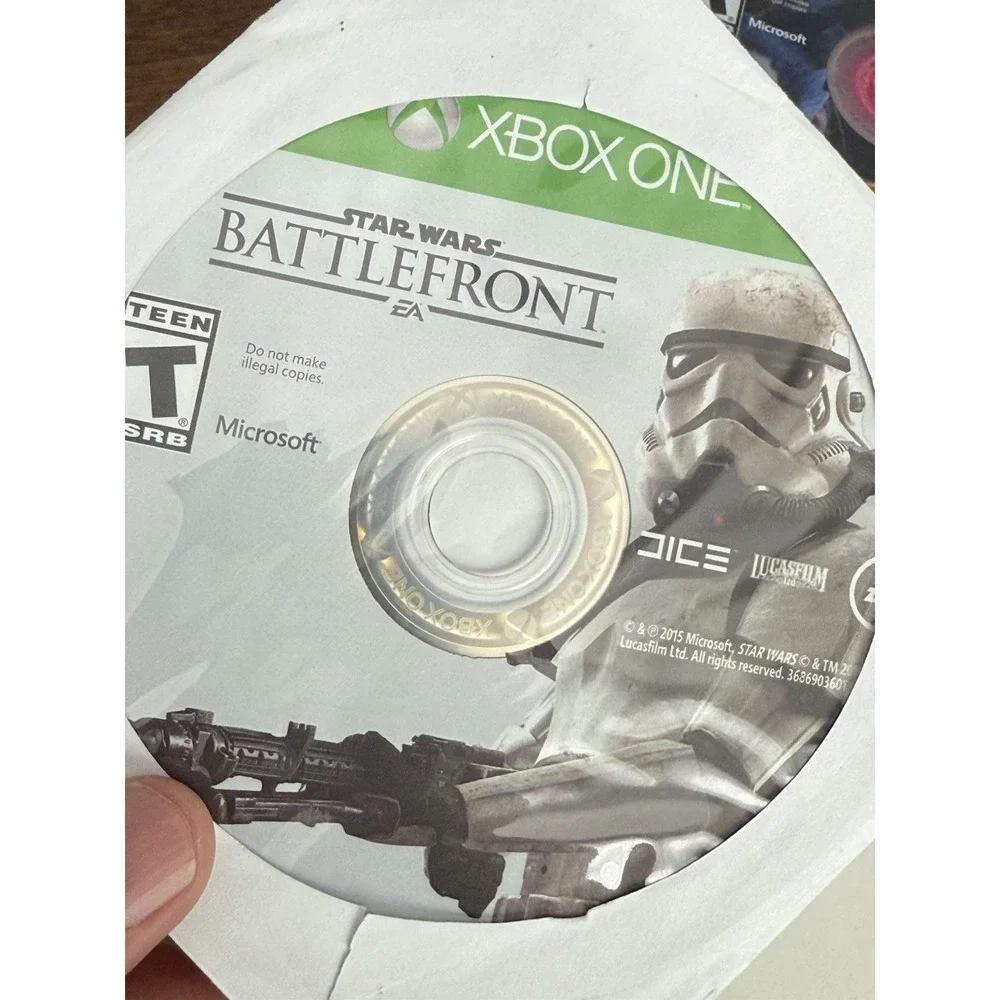 Lot Of 3 Xbox One Games , Disc Only , Kinect Sports Rivals , Overwatch, Battle